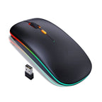 HP W10 Wireless Mouse - Slim Silent Stylish 2.4GHz Wireless Optical Mouse With Ergonomic Design Plug And Play USB Receiver For Laptop PC (Random Color)
