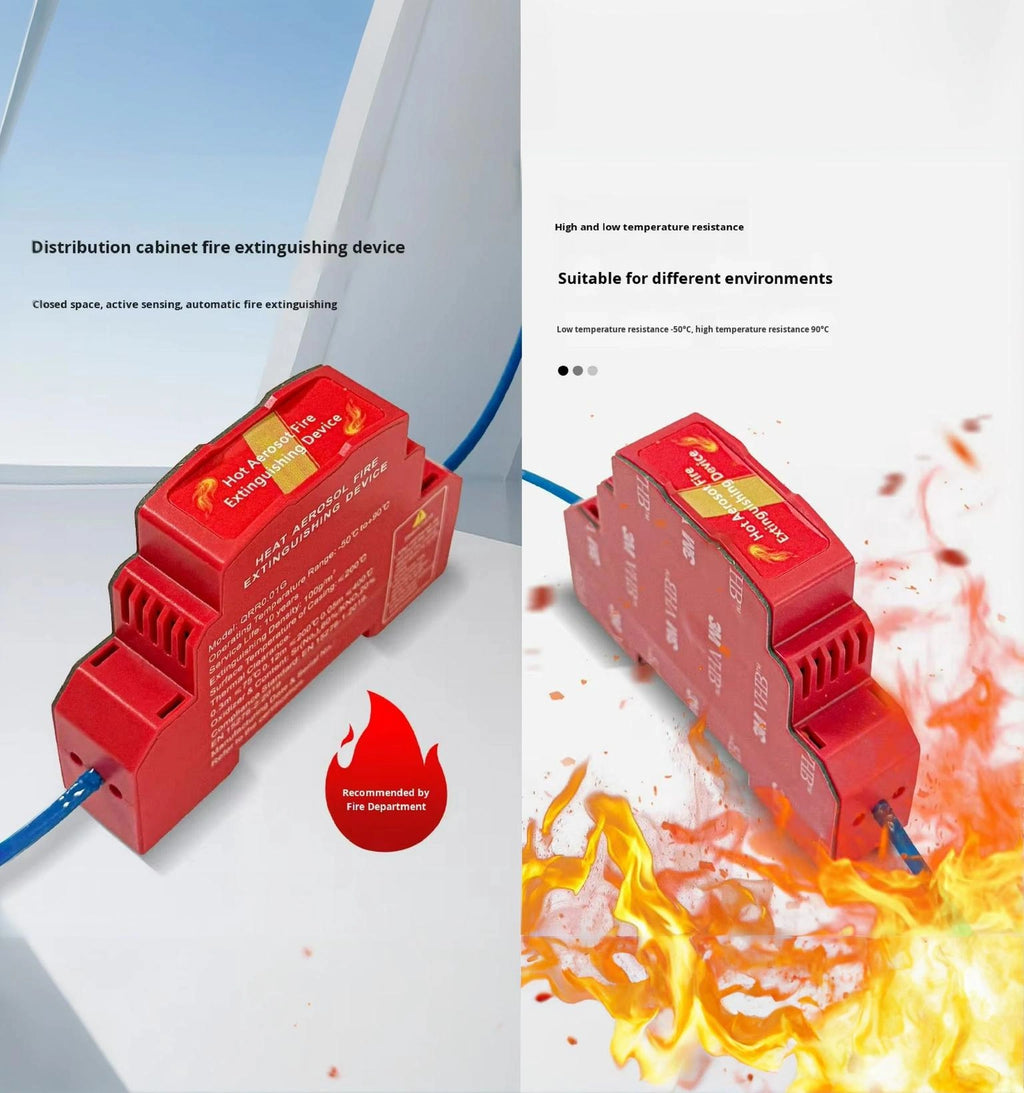 Fire-Extinguisher breaker Fire-protection device  Aerosol-Fire-Extinguisher-Electrical-Cabinets-Server-Rack-Fire-Protection5