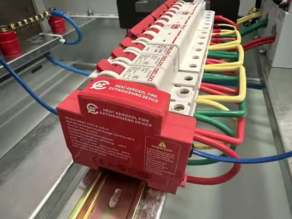 Fire-Extinguisher breaker Fire-protection device  Aerosol-Fire-Extinguisher-Electrical-Cabinets-Server-Rack-Fire-Protection5