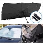Foldable Car Windshield Sunshade Umbrella Heat Shield UV Protection For Front Windshield Interior Protection