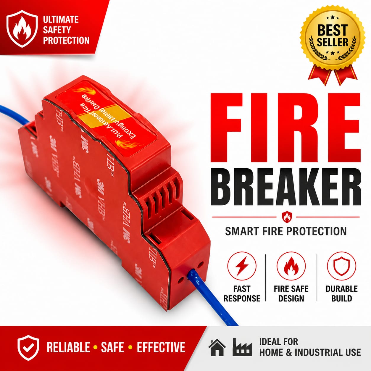 Fire-Extinguisher breaker Fire-protection device  Aerosol-Fire-Extinguisher-Electrical-Cabinets-Server-Rack-Fire-Protection5