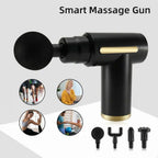 4-in-1 Massage Gun | Deep Tissue Percussion Massager with 4 Attachments | Handheld Electric Muscle Therapy Device #MassageGun #massage #massagetherapist #painrelief #bestmassagetherapist #massager